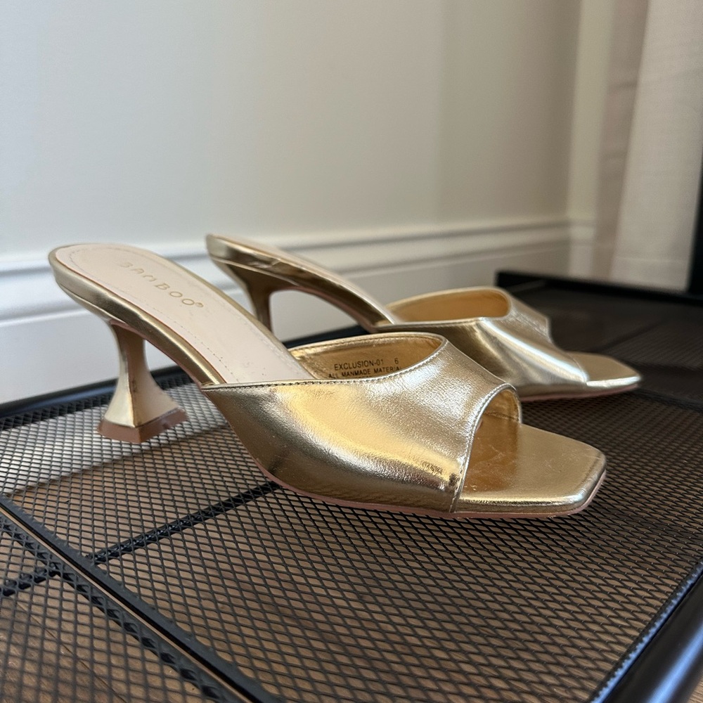 Bamboo Gold Women's Heeled Sandals